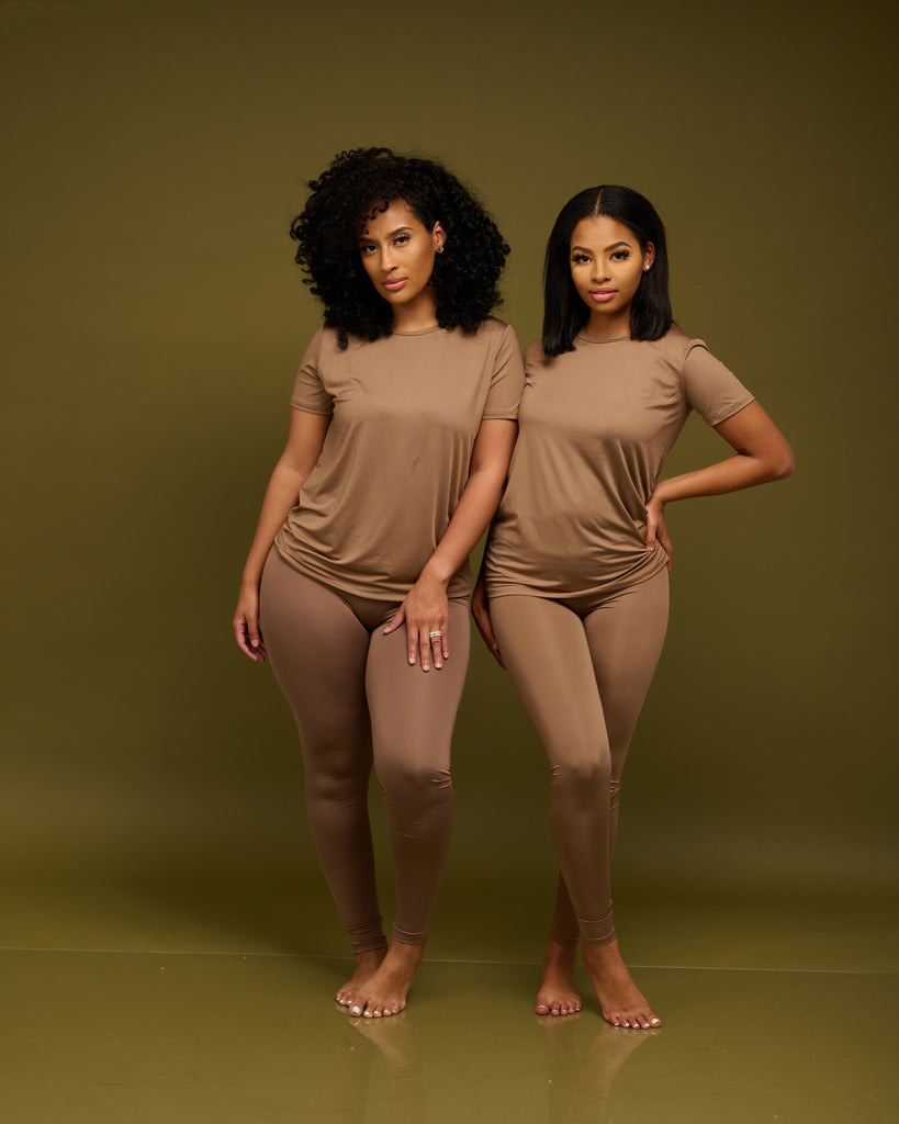 TAUPE COZY MATCHING SET